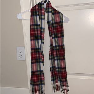 Cotton Plaid Scarf